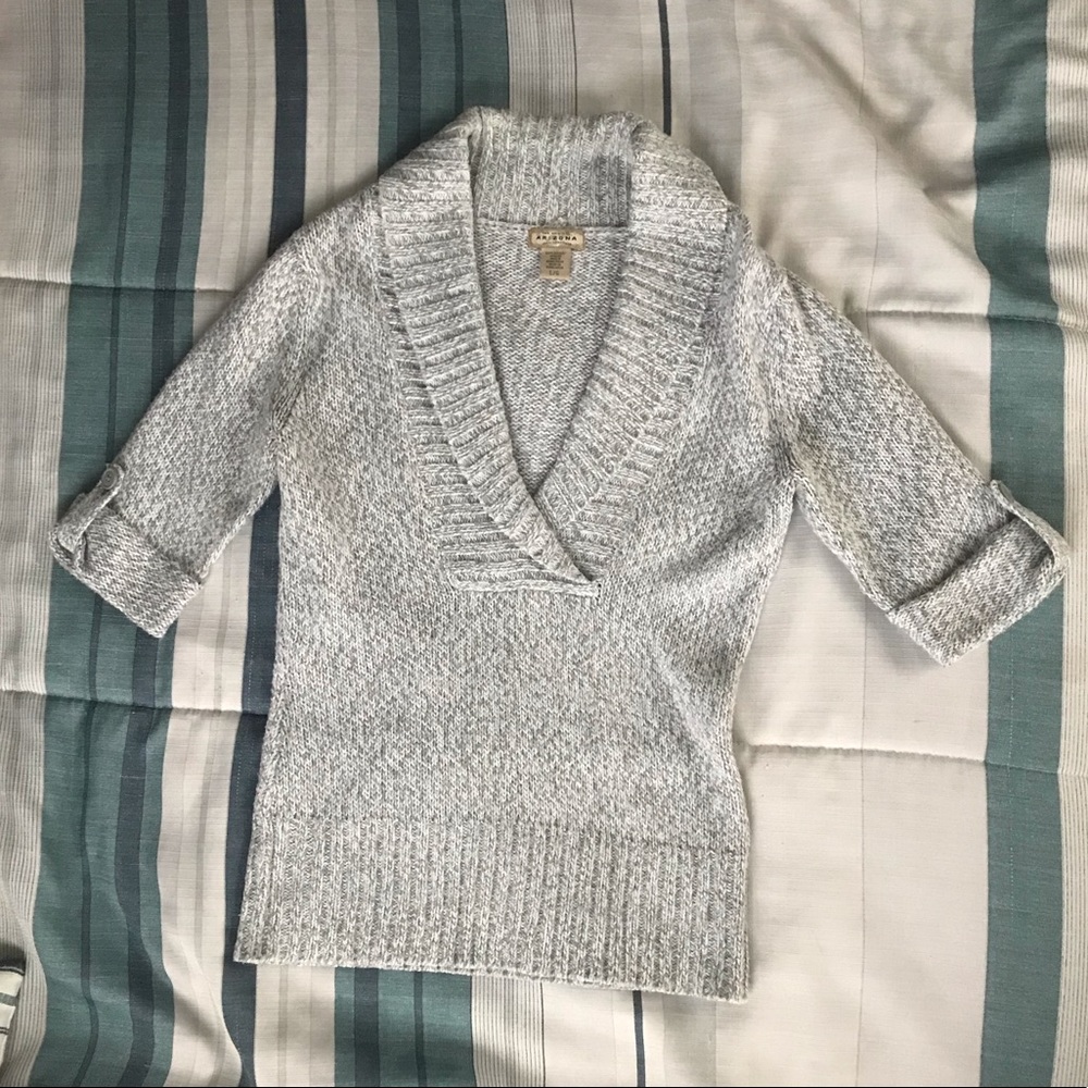 Arizona Jean Company Shawl Collar Sweater • Size L
